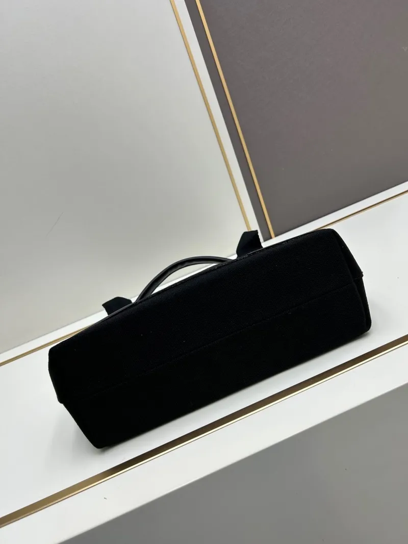 Balenciaga Black Canvas Tote Bag 6034 - Image 5