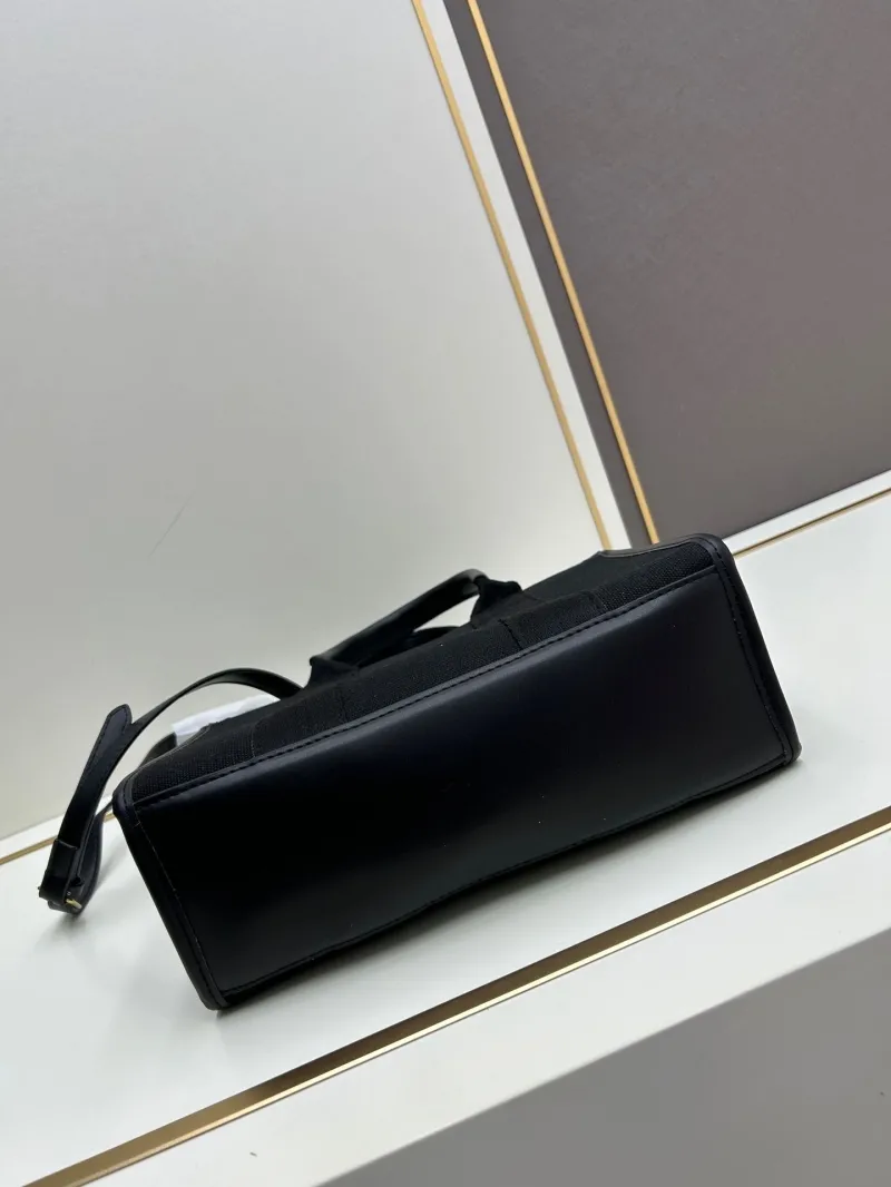 Balenciaga Black Canvas Tote Bag 6039 - Image 5