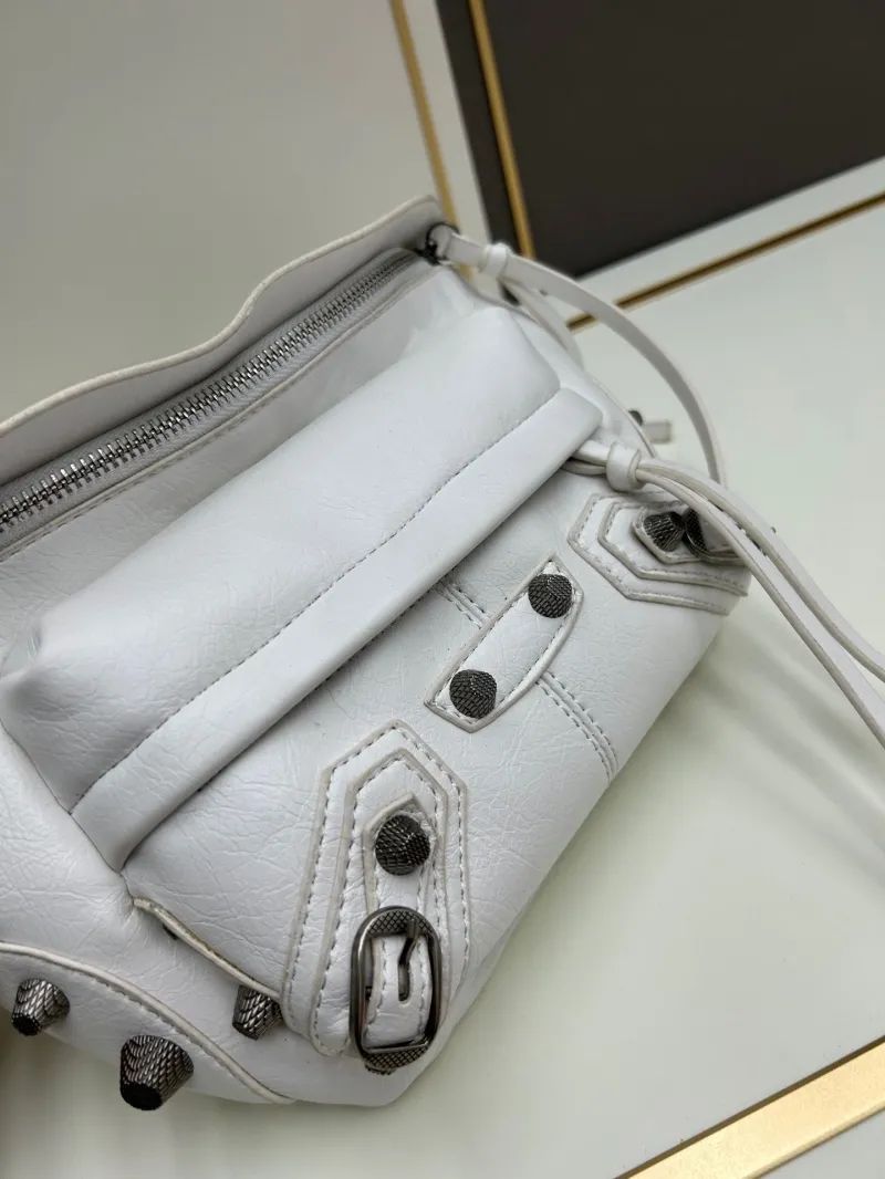 Balenciaga White Waist Chest Pack 6836 - Image 5