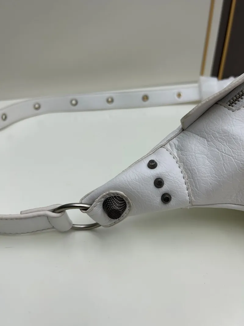Balenciaga White Waist Chest Pack 6836 - Image 6