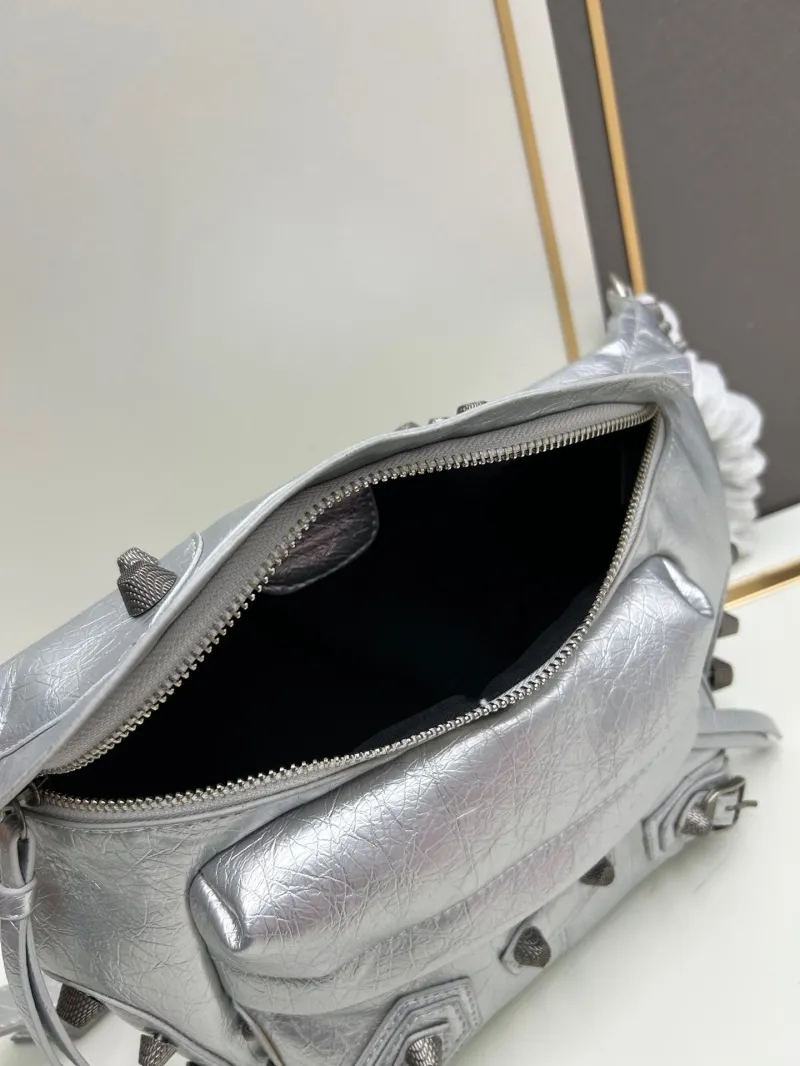Balenciaga Silver Waist Chest Bag 6836 - Image 7