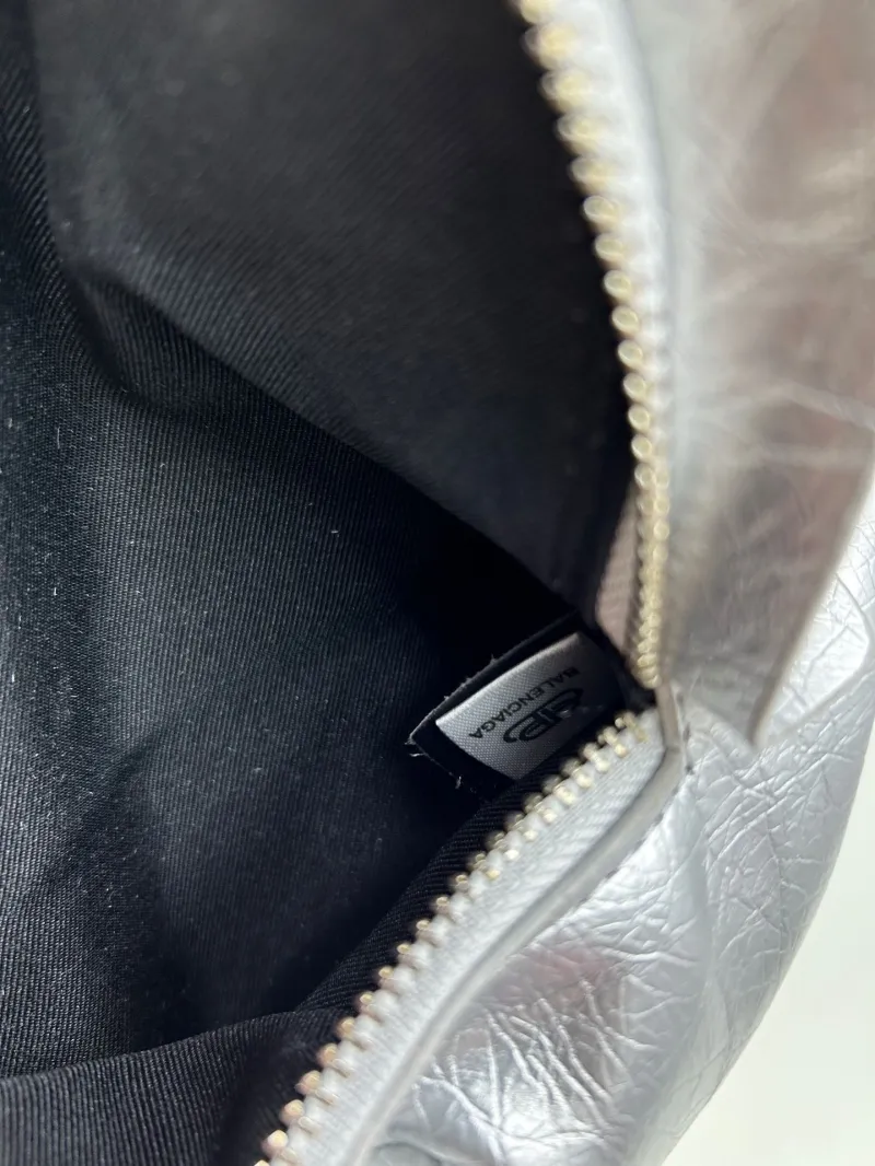 Balenciaga Silver Waist Chest Bag 6836 - Image 8