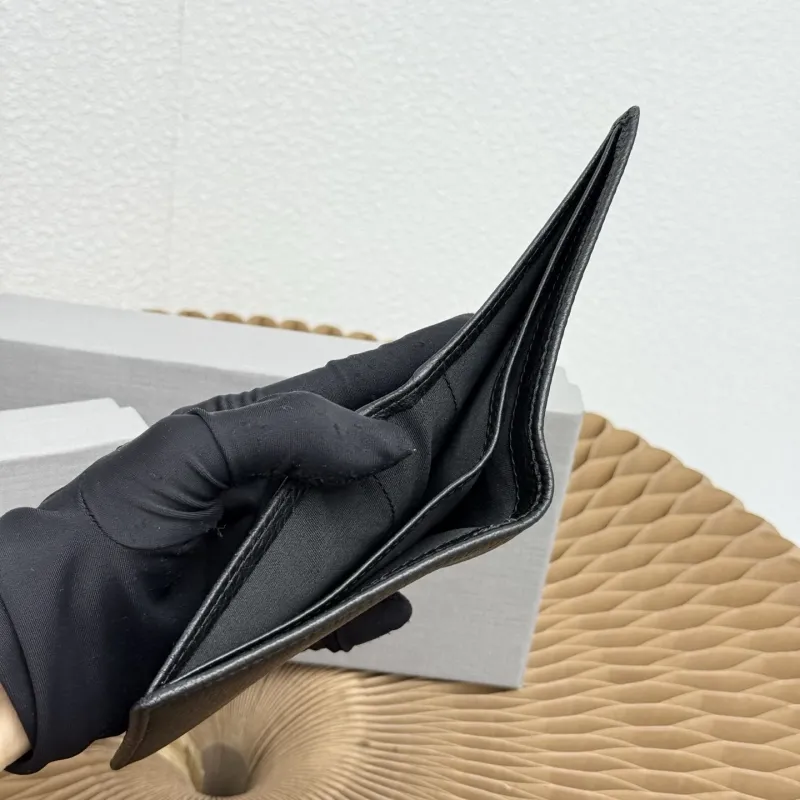 Balenciaga Black Leather Bifold Wallet - Image 9