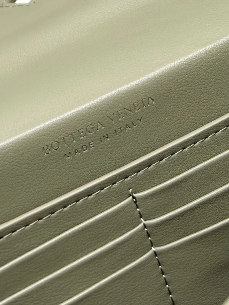 BV S06335-1 Light Green Long Clutch Bag - Image 9