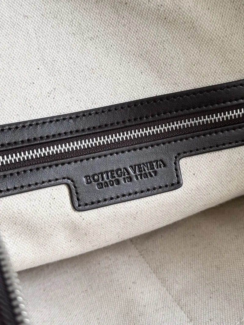 Bottega Veneta Brown Woven Leather Tote Bag - Image 7