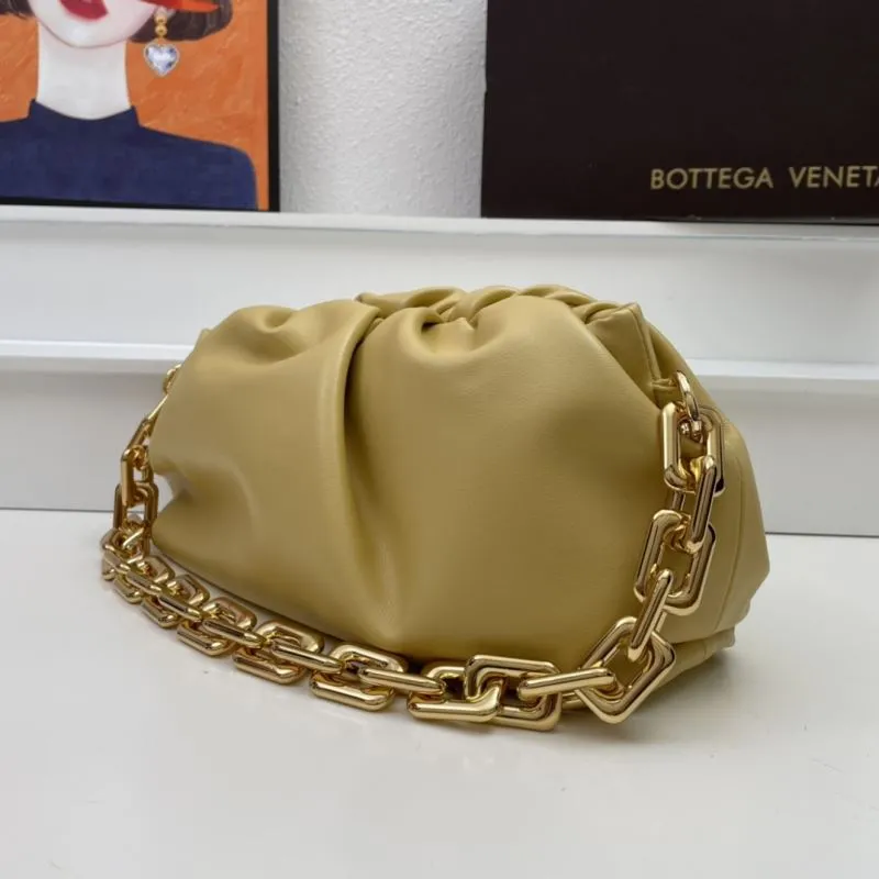 Bottega Veneta Yellow Chain Shoulder Bag S03022 - Image 3