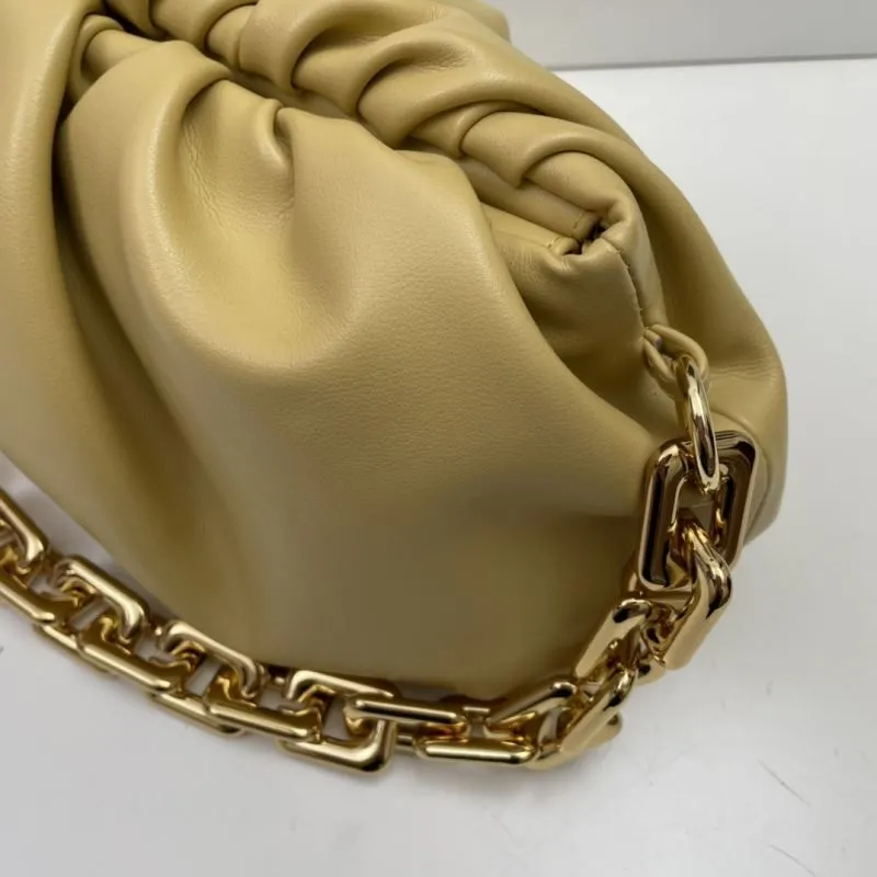 Bottega Veneta Yellow Chain Shoulder Bag S03022 - Image 4