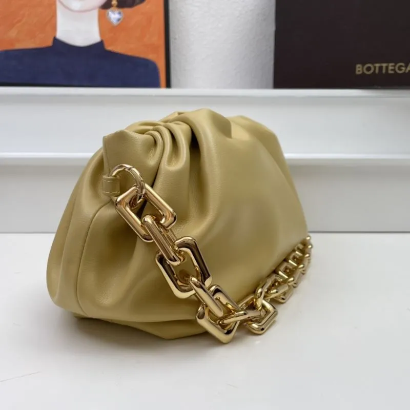 Bottega Veneta Yellow Chain Shoulder Bag S03022 - Image 5