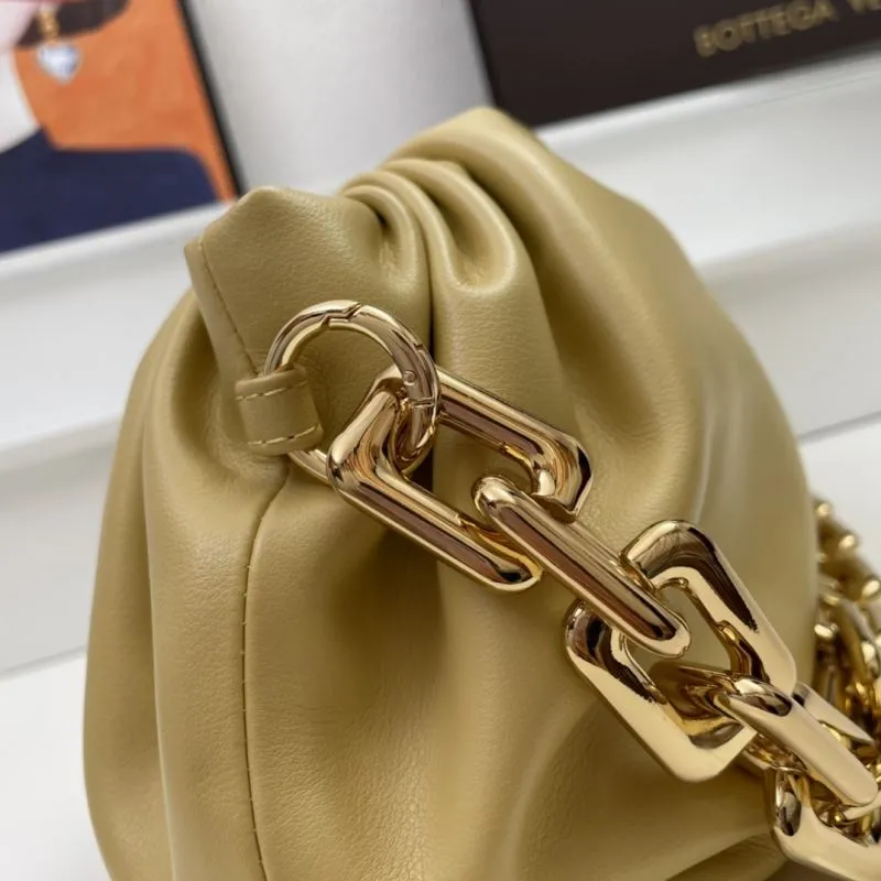 Bottega Veneta Yellow Chain Shoulder Bag S03022 - Image 6