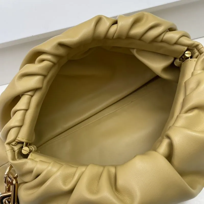 Bottega Veneta Yellow Chain Shoulder Bag S03022 - Image 8