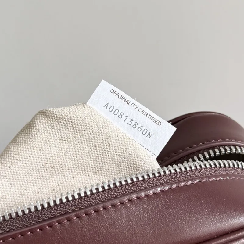 Bottega Veneta Brown Intrecciato Crossbody Bag - Image 8