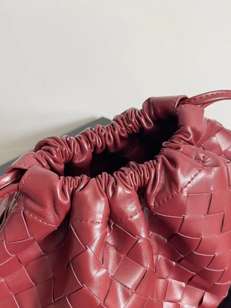 Bottega Veneta Burgundy Leather Satchel Bag 29 - Image 8