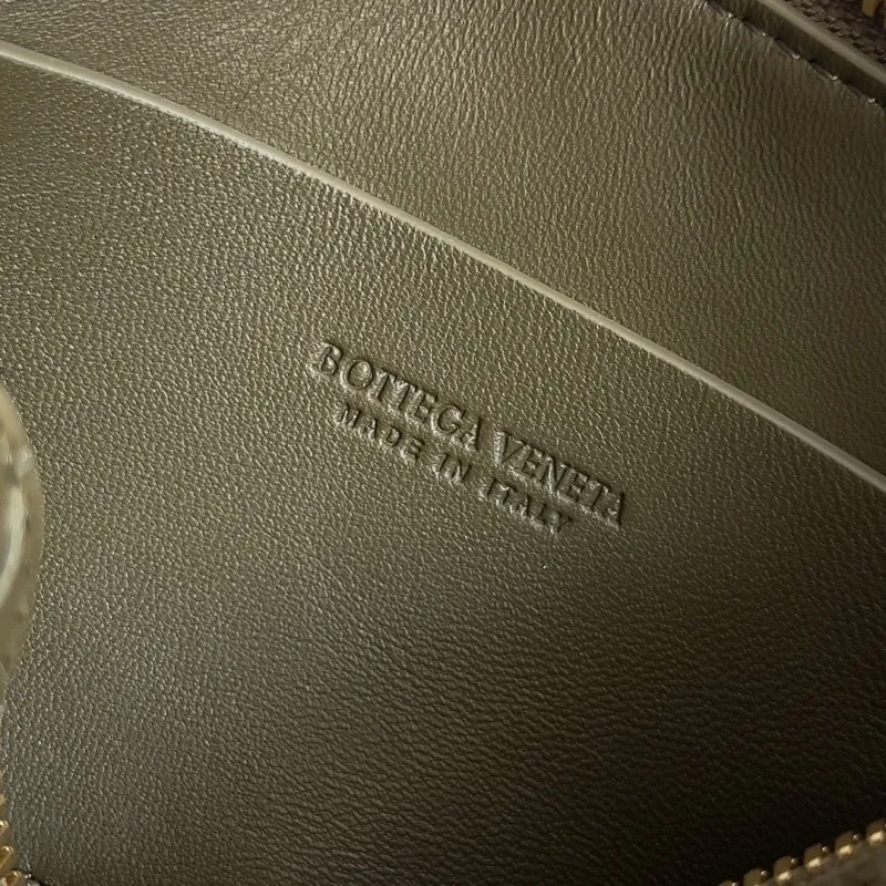 Bottega Veneta Olive Woven Crossbody Bag - Image 7
