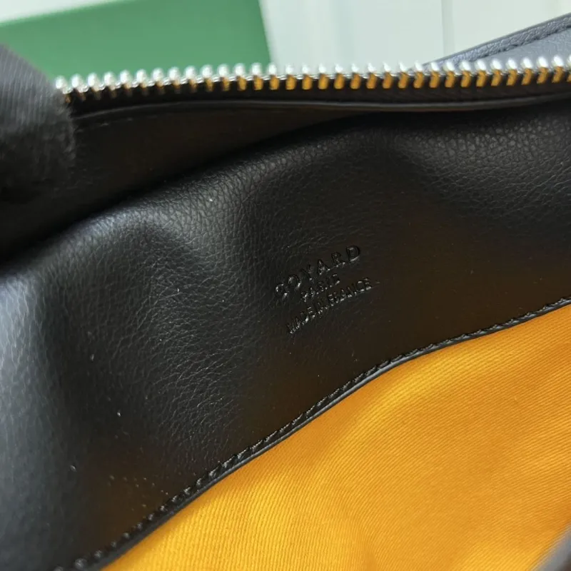 Alternative view of Goyard Black Crossbody Satchel Bag
