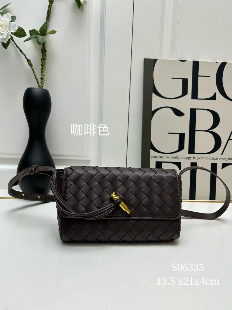 BV Woven Crossbody Satchel Bag S06335 - Image 4