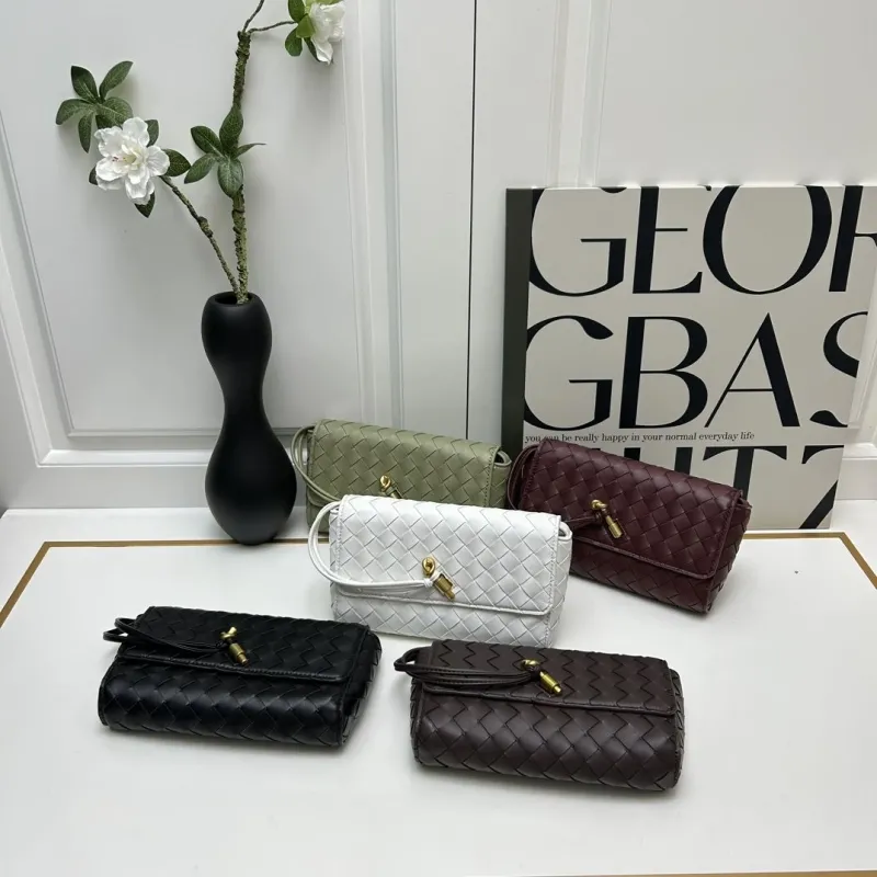 BV Woven Crossbody Satchel Bag S06335 - Image 6