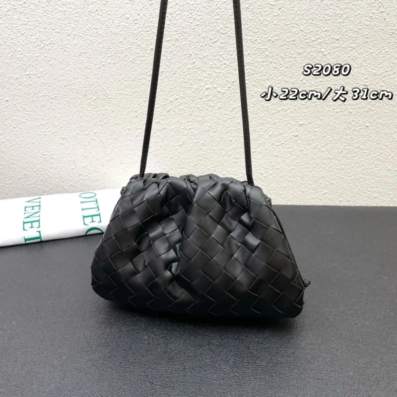 Black Bottega Veneta Crossbody Bag S2080 Small Large - Image 4