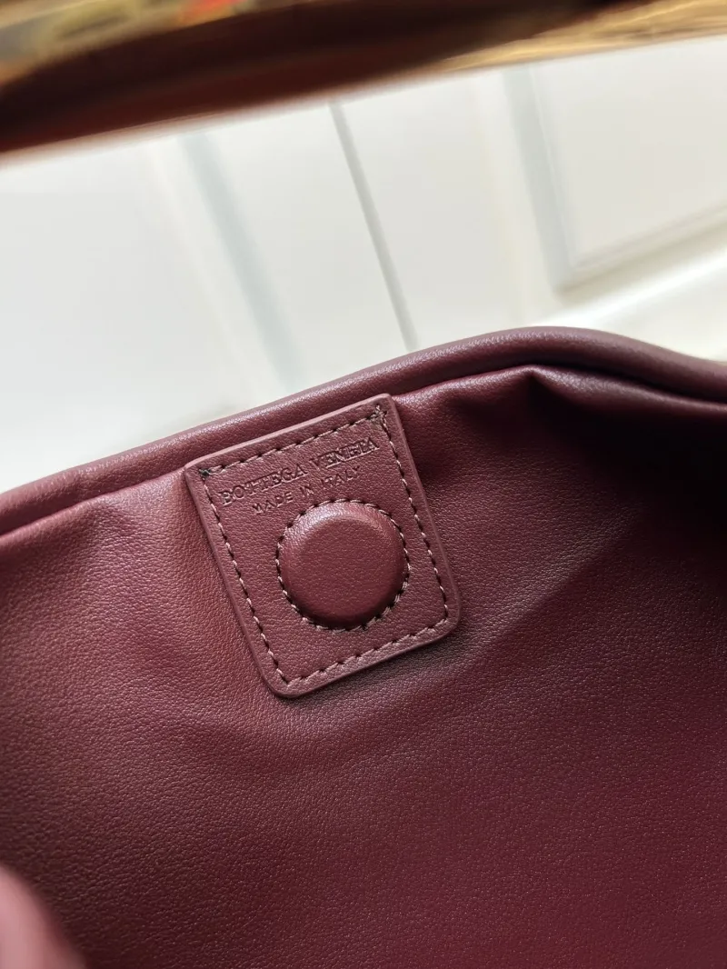 BV Burgundy Woven Satchel Bag S0288-1 20x33cm - Image 9