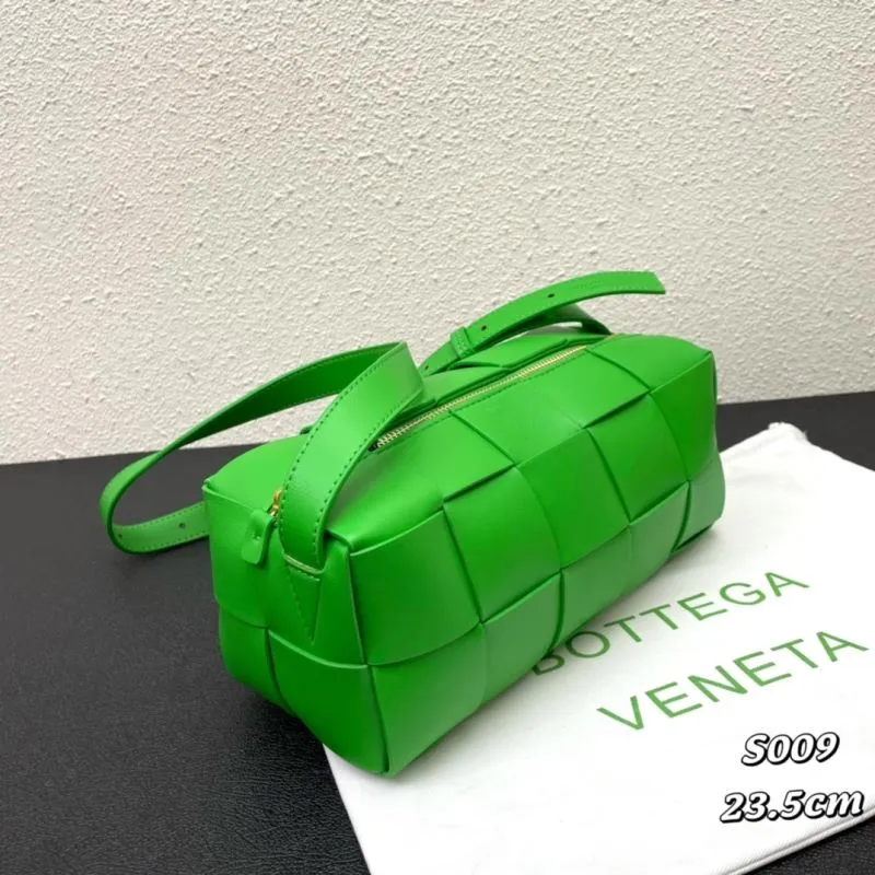 Bottega Veneta Green Satchel Bag S009 23.5cm - Image 3