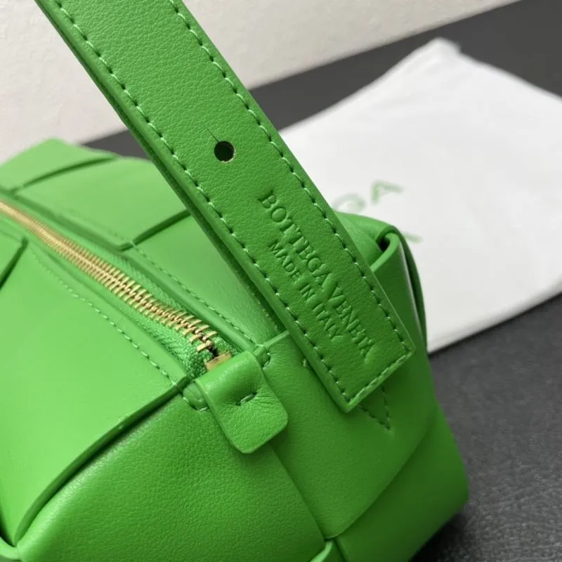 Bottega Veneta Green Satchel Bag S009 23.5cm - Image 7