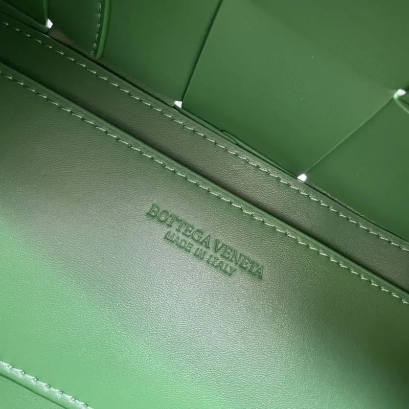 Bottega Veneta Green Satchel Bag S009 23.5cm - Image 9