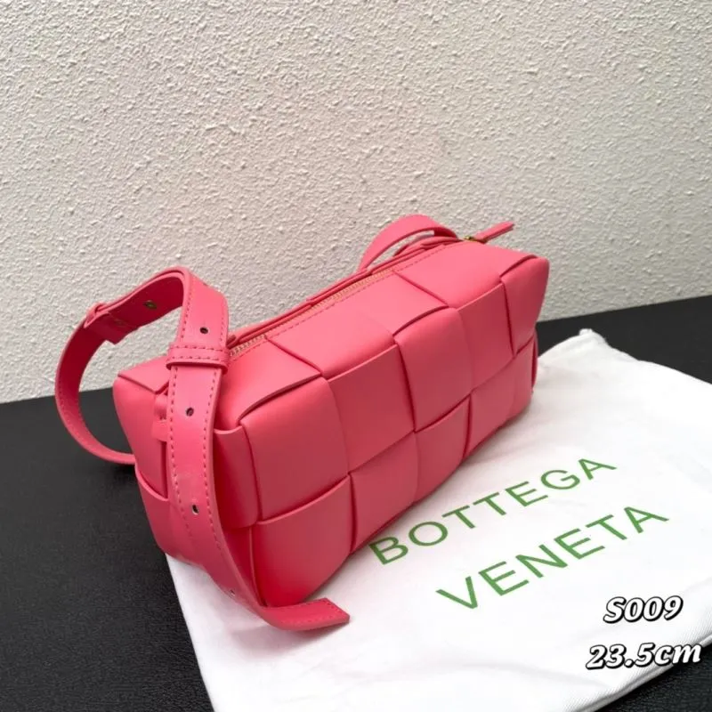 Alternative view of Bottega Veneta Pink Satchel Bag S009 23.5cm