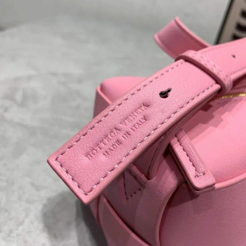 Bottega Veneta Pink Satchel Bag 5955 - Image 4