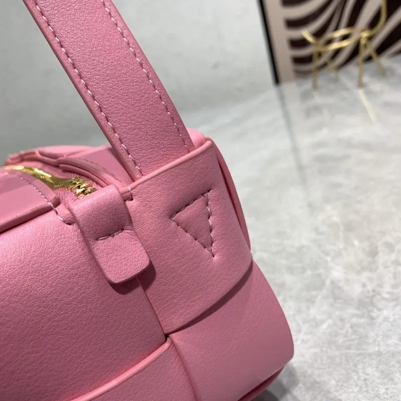 Bottega Veneta Pink Satchel Bag 5955 - Image 6