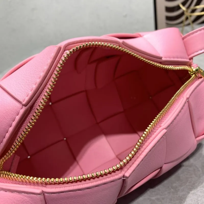 Bottega Veneta Pink Satchel Bag 5955 - Image 9