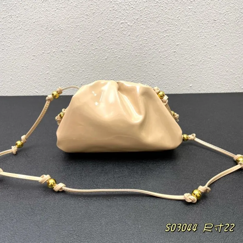 BV Beige Crossbody Satchel Bag S03044 Size 22
