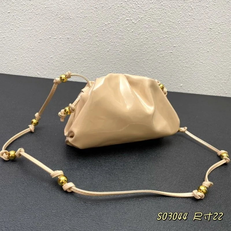 Alternative view of BV Beige Crossbody Satchel Bag S03044 Size 22