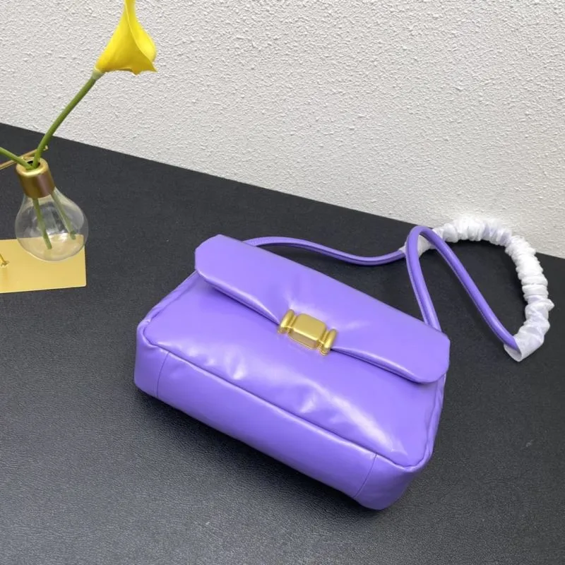 Purple Satchel Bag 9657 28cm - Image 6