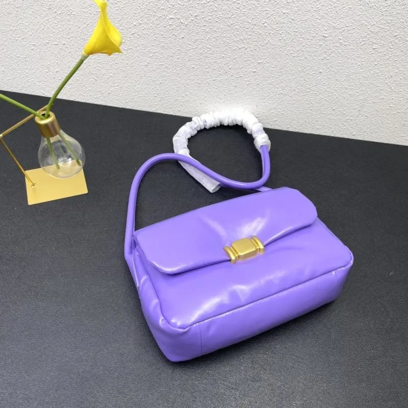 Purple Satchel Bag 9657 28cm - Image 7