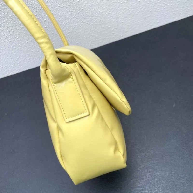 BV Yellow Satchel Bag 9657 Size 28cm - Image 5