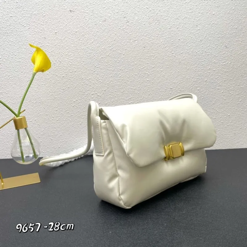 Alternative view of BV Off-White Satchel Bag 9657 Size 28cm