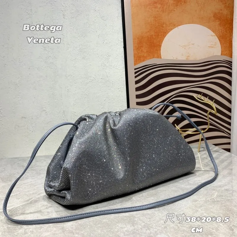 Alternative view of Bottega Veneta Silver Satchel Bag 287