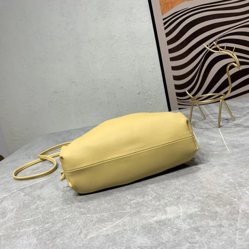 Bottega Veneta Yellow Crossbody Satchel Bag 22x12x7CM - Image 5