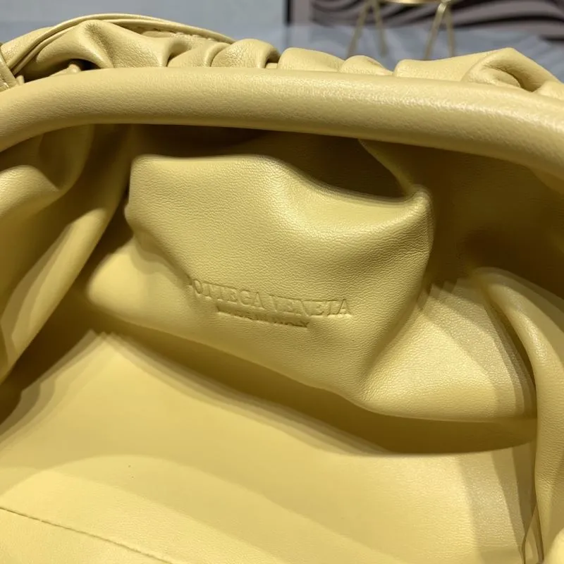 Bottega Veneta Yellow Crossbody Satchel Bag 22x12x7CM - Image 7