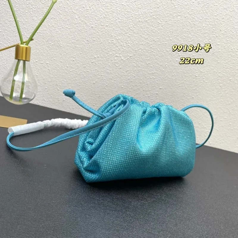 Alternative view of BV Turquoise Small Crossbody Satchel Bag