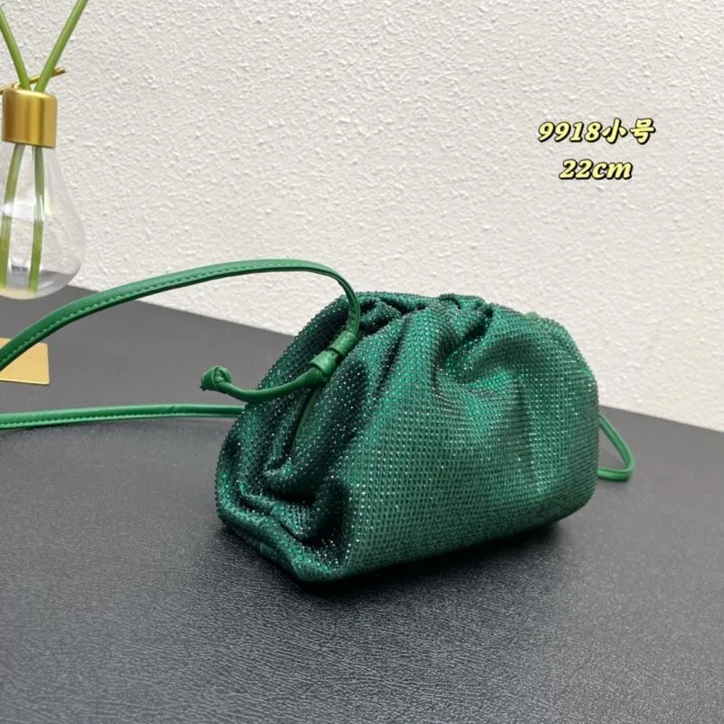Alternative view of BV Green Small Crossbody Bag 9918 22cm
