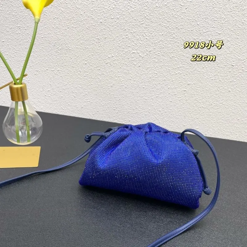 BV Blue Small Satchel Bag 9918 - Image 3