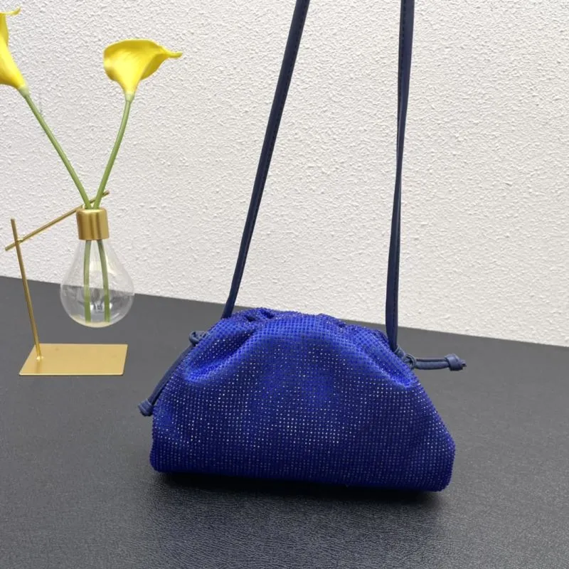 BV Blue Small Satchel Bag 9918 - Image 5