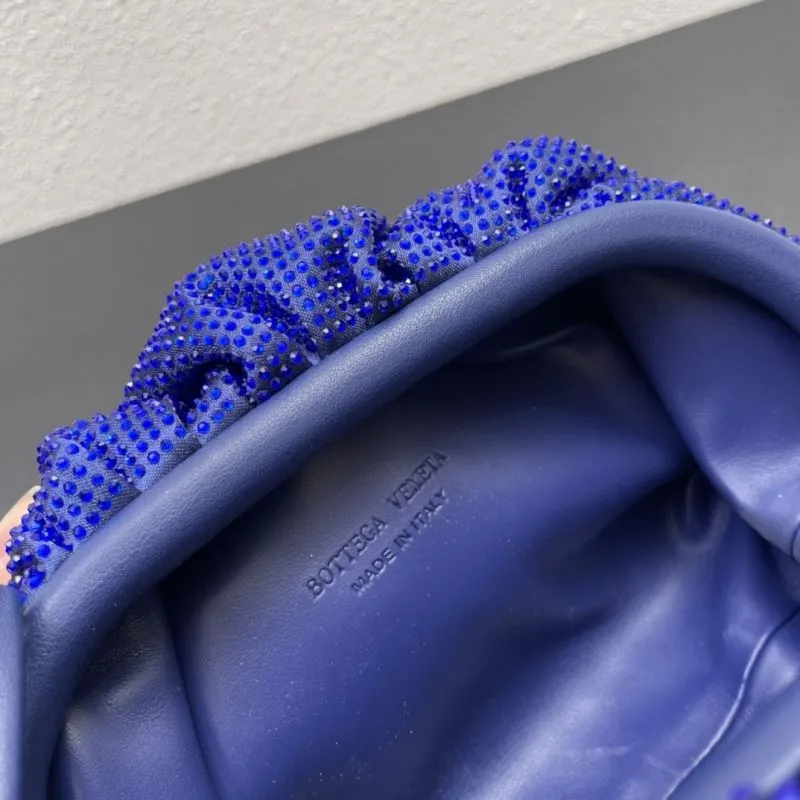 BV Blue Small Satchel Bag 9918 - Image 9