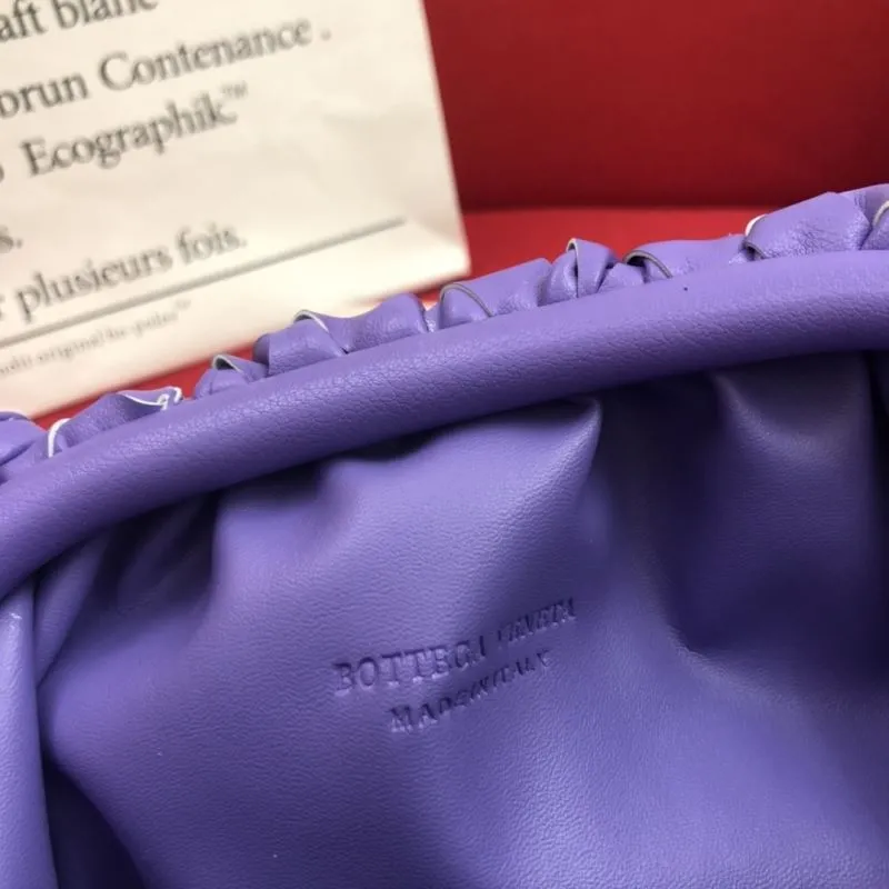 Purple BV Woven Satchel Crossbody Bag 317 - Image 8