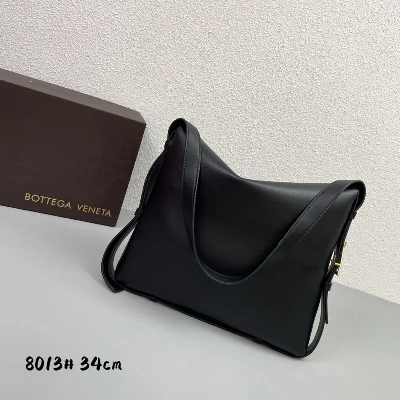 Alternative view of Bottega Veneta Black Satchel Bag 8013 34cm