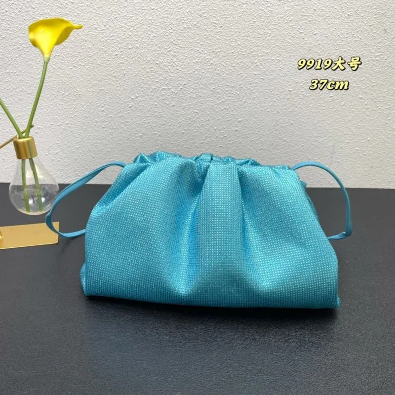 BV 9919 Large Blue Satchel Bag