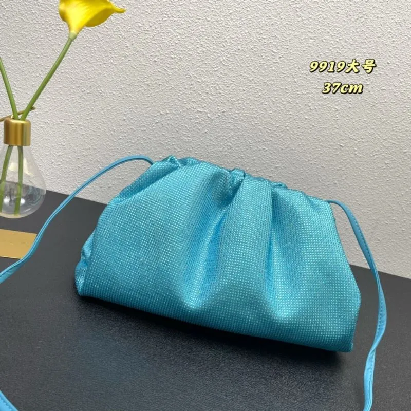 BV 9919 Large Blue Satchel Bag - Image 3