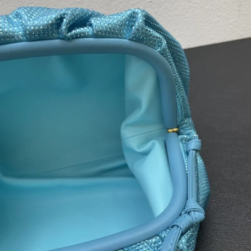 BV 9919 Large Blue Satchel Bag - Image 8