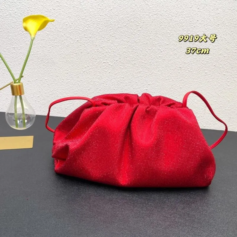 BV 9919 Large Red Satchel Bag