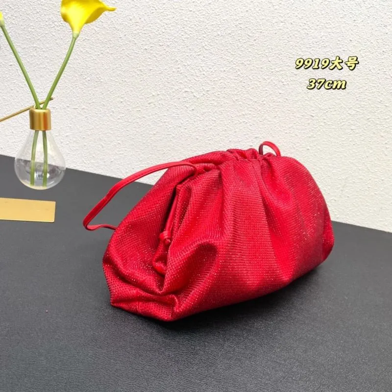 Alternative view of BV 9919 Large Red Satchel Bag